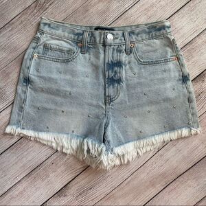 Juicy Couture Embellished Jean Shorts